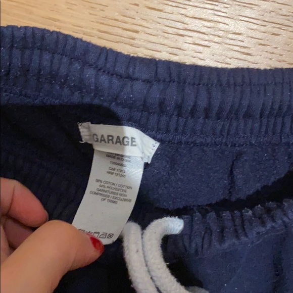 Comfy navy sweatpants with mascot logo! - Picture 3 of 5